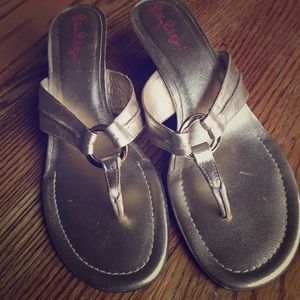 Lilly Pulitzer Wedge Sandals